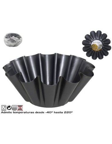 MOLDE PASTEL DUNCAN 23 CM - ACERO