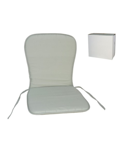 COJIN SILLA JUMBO GRIS 38X77CM