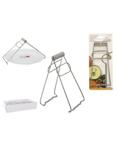 PINZA PLATOS 18X9CM CALIENTES  A/INOX