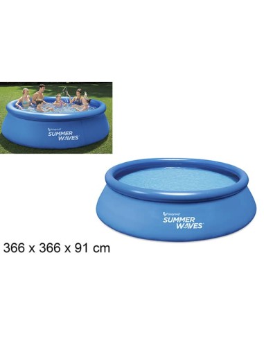 PISCINA ANILLO FAMILIAR 366X366X91CM