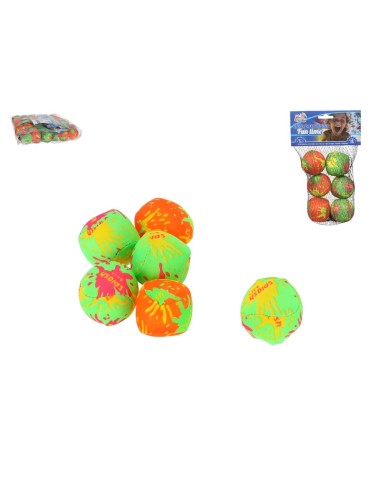BOLA PARA AGUA X6 FUN TIME 5CM