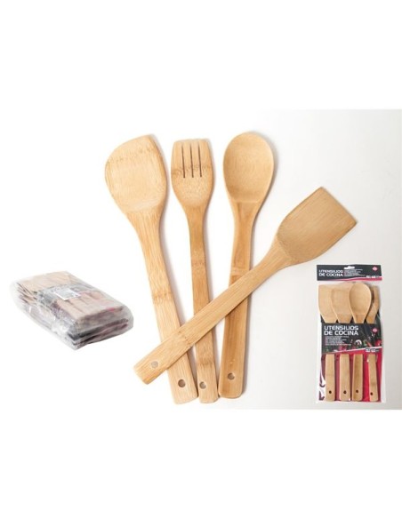 SET UTENSILIOS DE COCINA X4