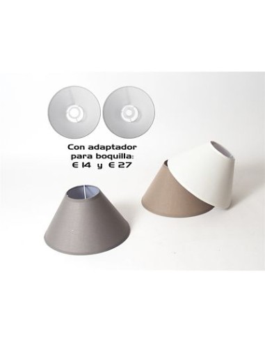 PANTALLA MOON 20CM ADAPT E14/E27