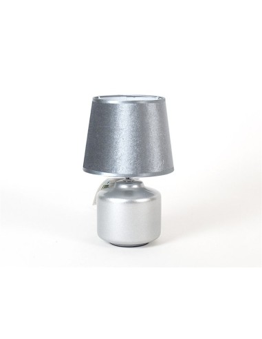 LAMPARA DE MESA LUXE  PLATA