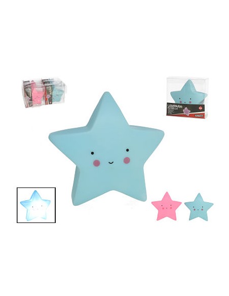 LAMPARA ESTRELLA 14X14 CM