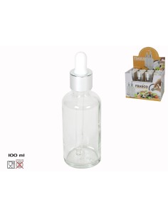 FRASCO CON CUENTAGOTAS 100 ML - CRISTAL