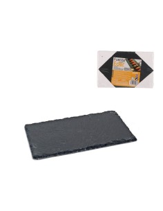 BANDEJA 20X13CM PIZARRA RECTANGULAR