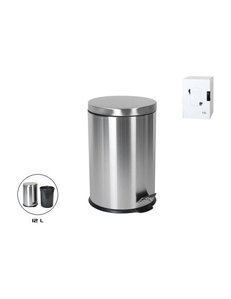 PAPELERA 12L MATE ASSEN