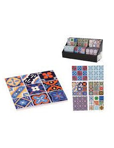 POSAVASOS MOSAICO CUADRADO 6 STD. 10,5CM