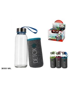 BOTELLA 0.3L CRISTAL FRESH C/FUNDA