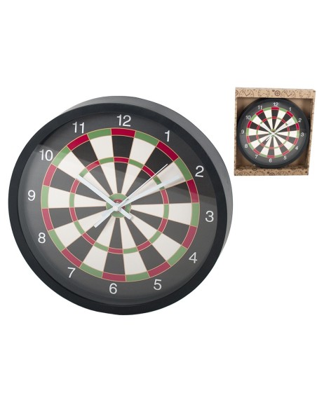 RELOJ PARED 30.5 CM DIANA DARDOS