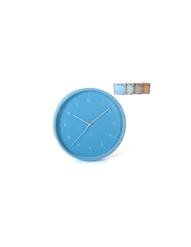 RELOJ 30CM CAMDEN 4 COLORES