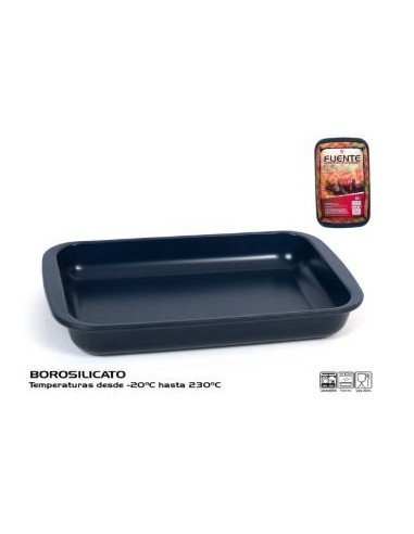 FUENTE 3L HORNO RECT  GOURMET