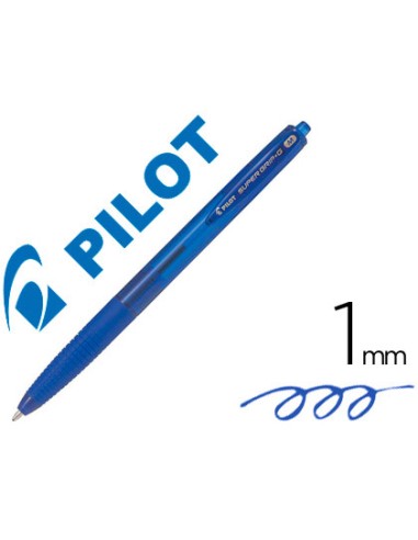 BOLIGRAFO PILOT SUPER G AZUL