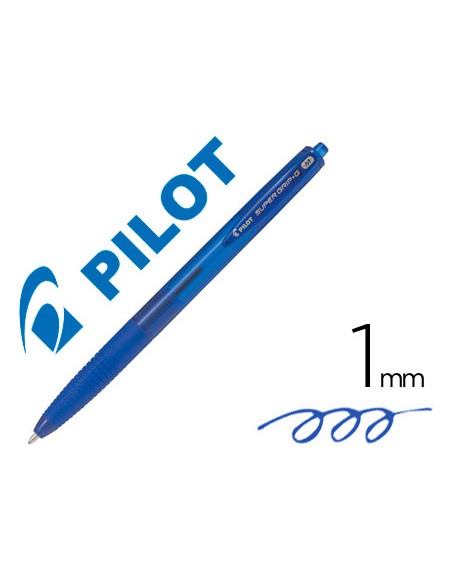 BOLIGRAFO PILOT SUPER G AZUL