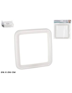 ESPEJO BAÑO 26X26 CM BLANCO