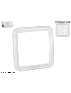 ESPEJO BAÑO 38X38 CM  BLANCO