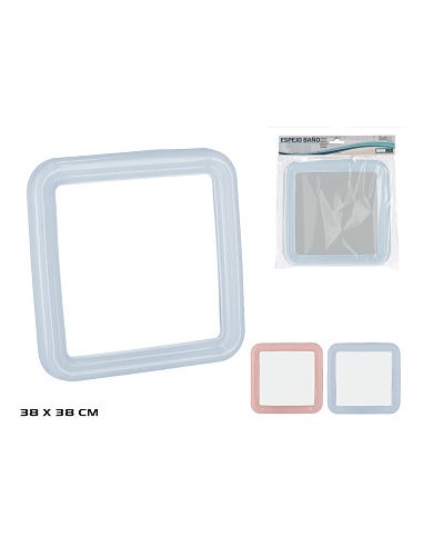 ESPEJO BAÑO 38X38 CM - 2 SURT