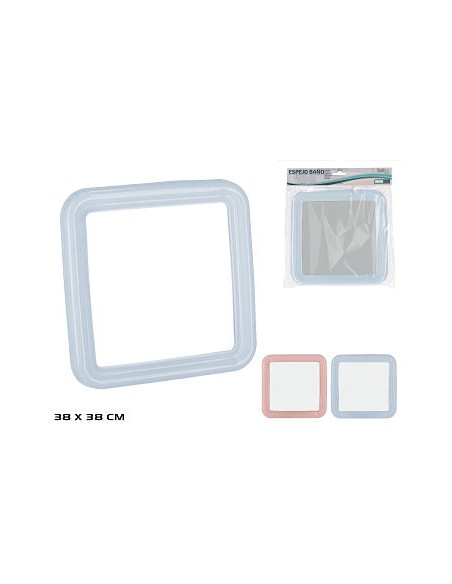 ESPEJO BAÑO 38X38 CM - 2 SURT