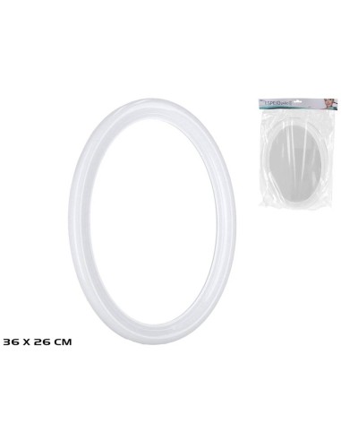 ESPEJO BAÑO 36X26 CM BLANCO