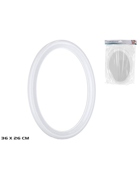 ESPEJO BAÑO 36X26 CM BLANCO