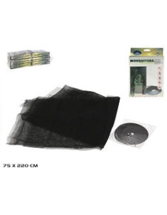 MOSQUITERA X2 75X220CM C/ADHESIVO
