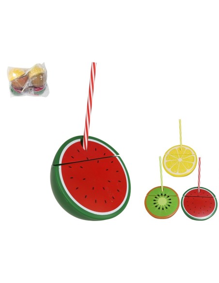 VASO C/ CAÑITA 500ML 3 SURTIDOS