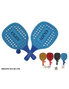 SET PALAS DE PLAYA ENJOY 38X20.5X1.8CM