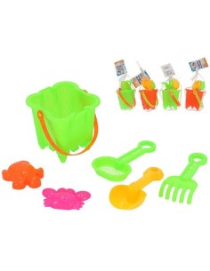 CONJUNTO DE PLAYA CUBO 6 PZS 14X8X8