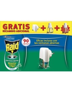 INSECTICIDA RAID + 2RECAMBIOS EUCALIPTO