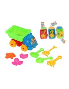 CONJUNTO DE PLAYA CAMION 8 PZS 17X10X10