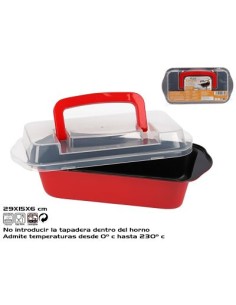 MOLDE C/ TAPA ADRIANA 29X15X6 CM