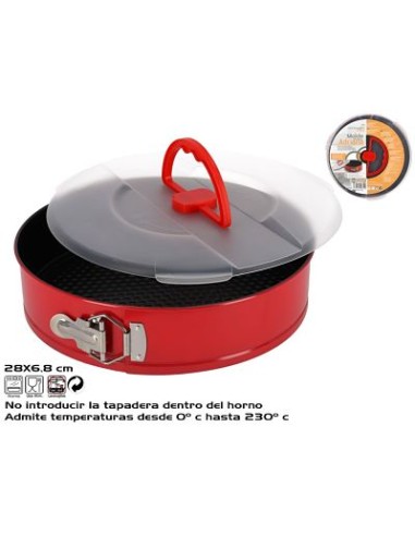 MOLDE C/ TAPA ADRIANA 28X6,8CM