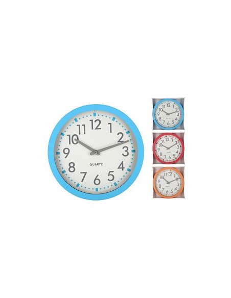 RELOJ DE PARED SAMM 30CM -3 SURT.