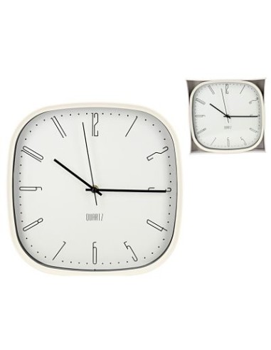 RELOJ DE PARED DRIVE 29,5CM -BLANCO