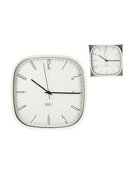 RELOJ DE PARED DRIVE 29,5CM -BLANCO