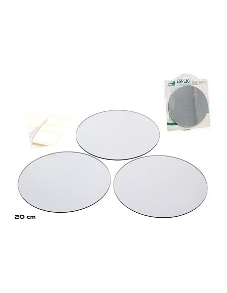 ESPEJO AUTO-ADHESIVO X3 DIA.20CM