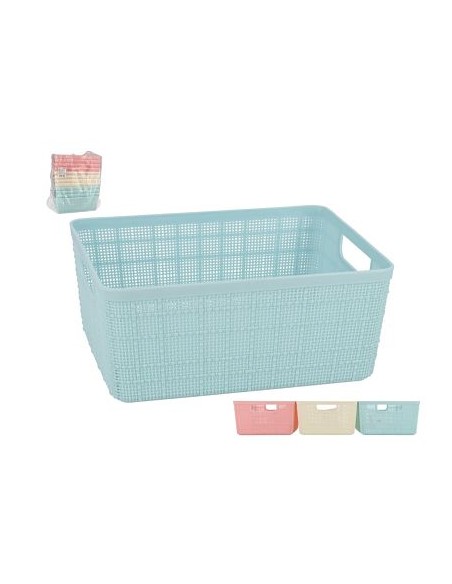 CESTO 35X29X13CM TERUS 2 ASAS