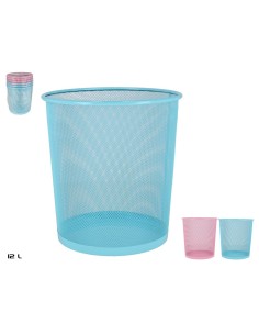PAPELERA DE METAL 12L 2 SURT.