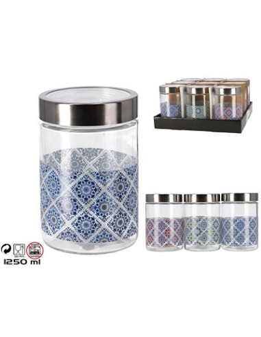 TARRO 1250ML CRISTAL LUGO 3 SURT