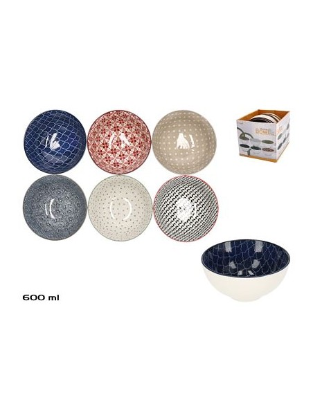 BOWL 15.2CM ROMA 6 SURT.