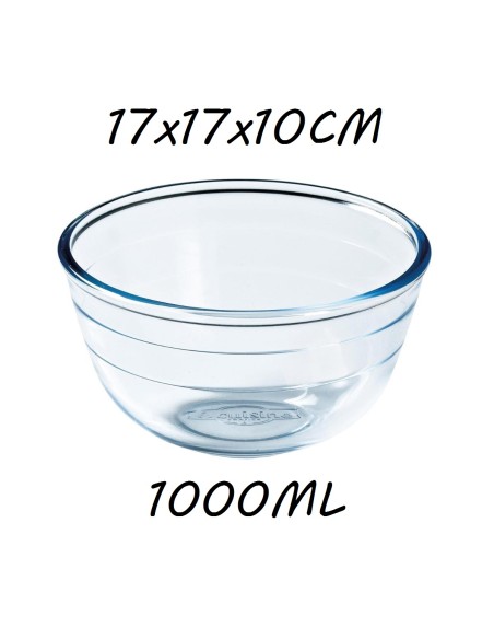 BOLS 17X17X10CM VIDRIO BOL