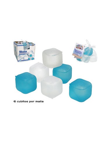 MALLA CUBITOS X6 REUTILIZABLES