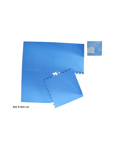 BALDOSA EVA X4 AZUL 60X60X1CM