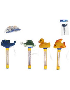 TERMOMETRO PISCINA ANIMALES 4SRT 22X9CM