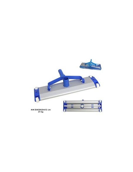 LIMPIAFONDOS DE PISCINA DE ALU. 2KG 44,5