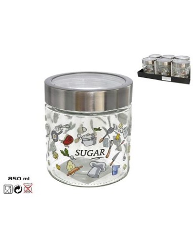 AZUCARERO 850ML CRISTAL KITCHEN