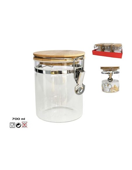TARRO BOROSI. CIERRE/T/BAMBU 700ML LACIO