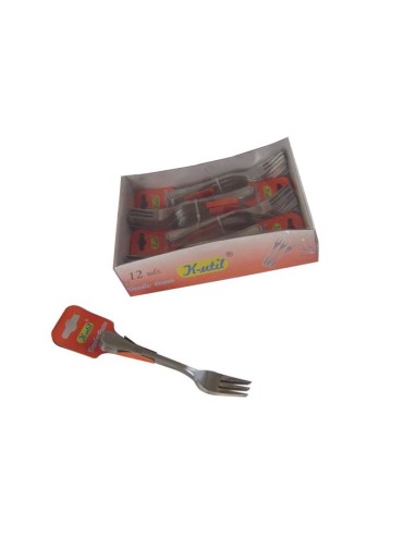 TENEDORES 6UND POSTRE INOX