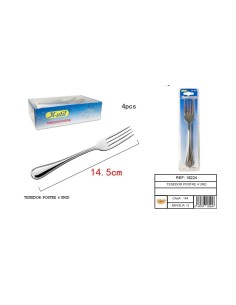 TENEDOR 14.5CM 4UND POSTRE